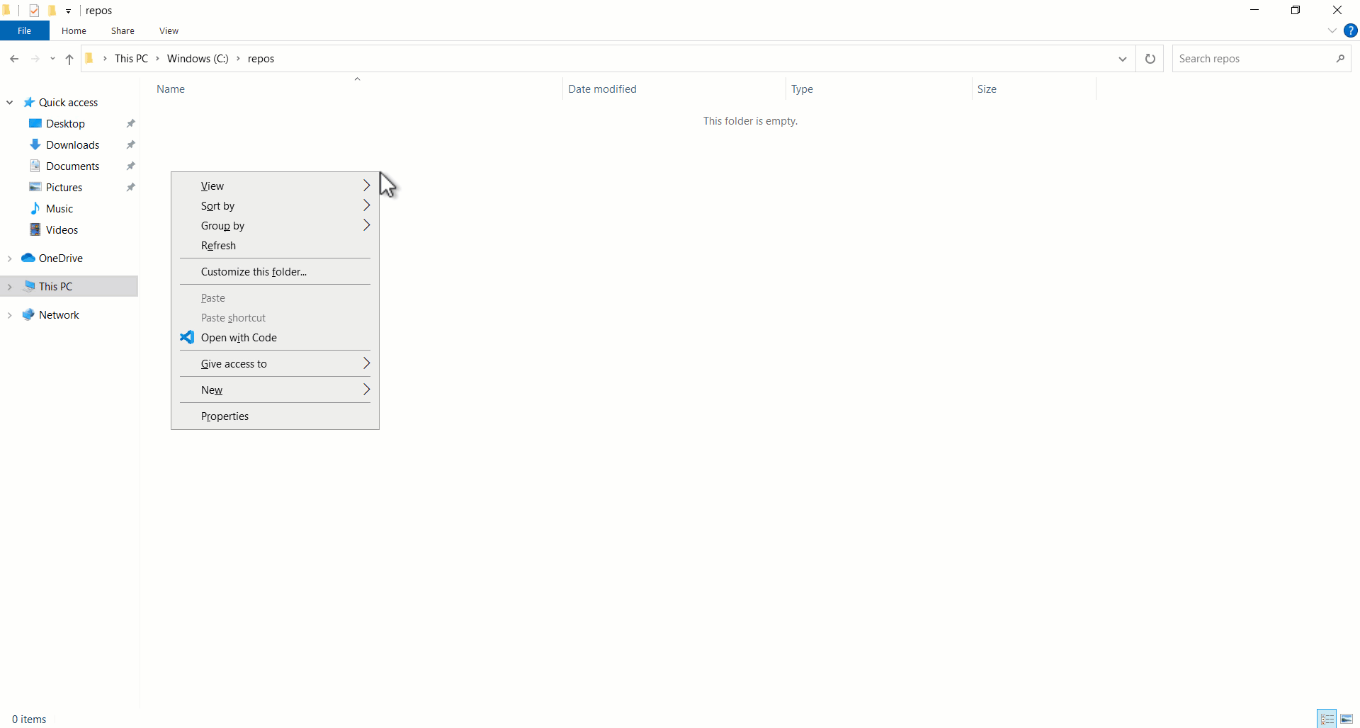 Screenshot des Pac pcf init-Befehls zum Erstellen der ChoicesPicker-Codekomponente.