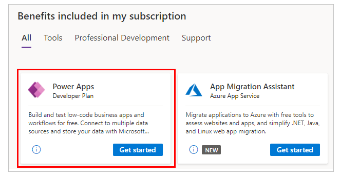 Power Apps-Entwicklerplan in Visual Studio Power Apps-Entwicklerplan in Visual Studio.