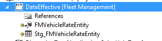 The project in Solution Explorer.