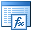 Table-valued function operator icon Table-valued function operator icon