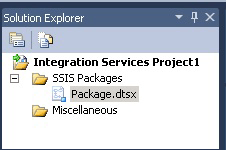 Folders in an Integration Services project Folders in an Integration Services project