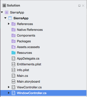 Selecting the windows controller